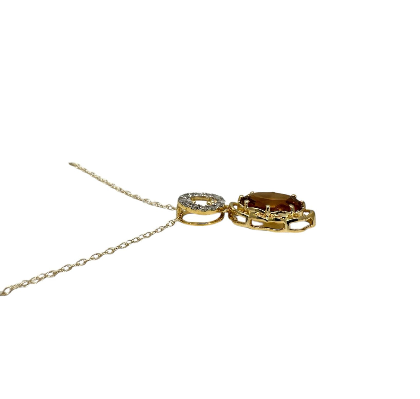 COLLAR DE PIEDRA CITRINA