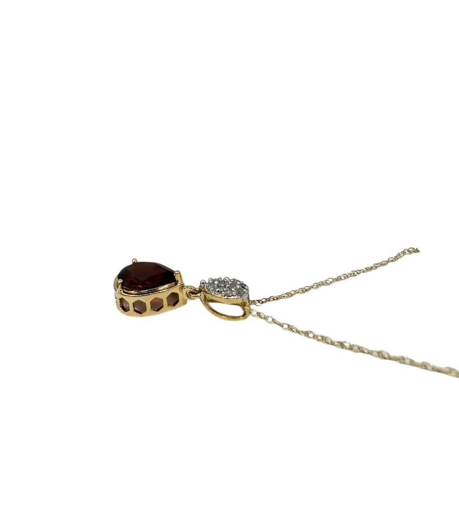 GARNET STONE NECKLACE