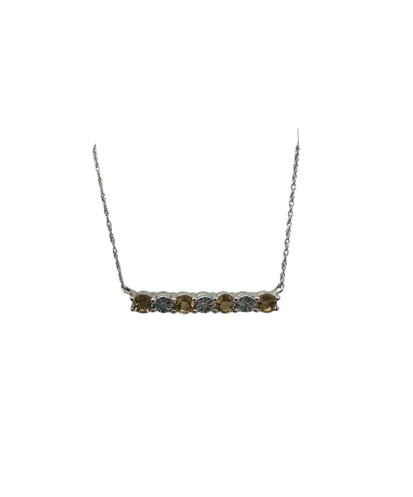 COLLAR DE PIEDRA CITRINA
