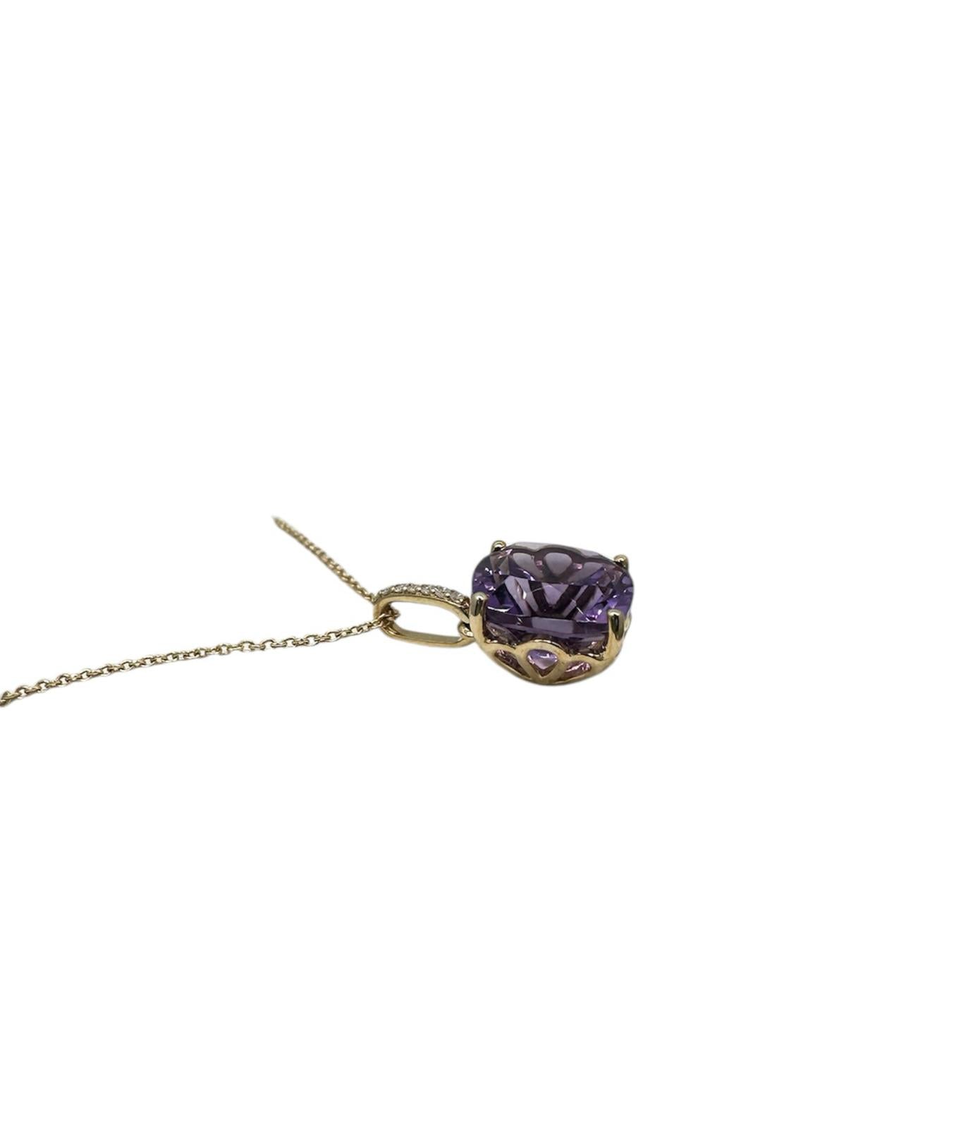 COLLAR DE PIEDRA AMATISTA