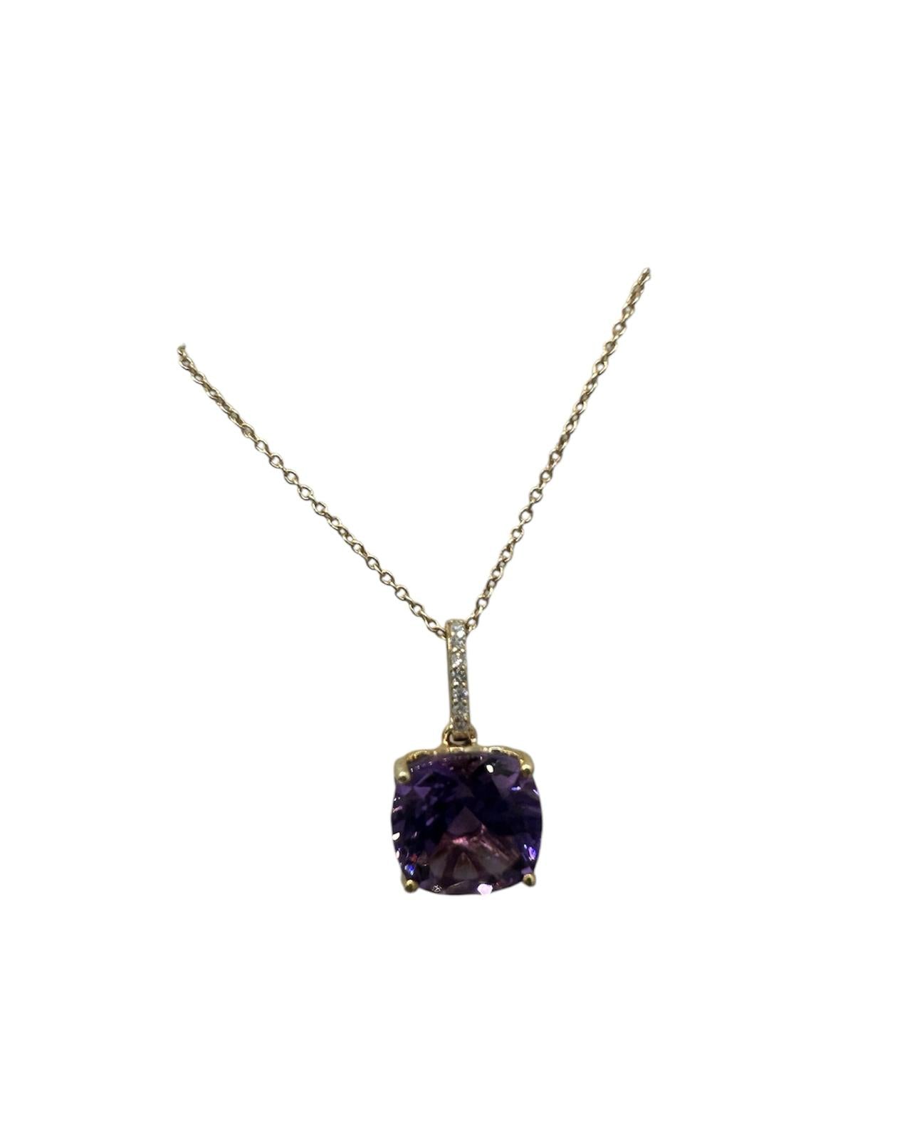 COLLAR DE PIEDRA AMATISTA