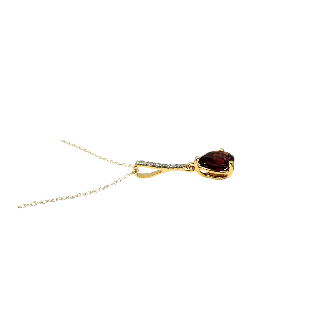 GARNET STONE NECKLACE