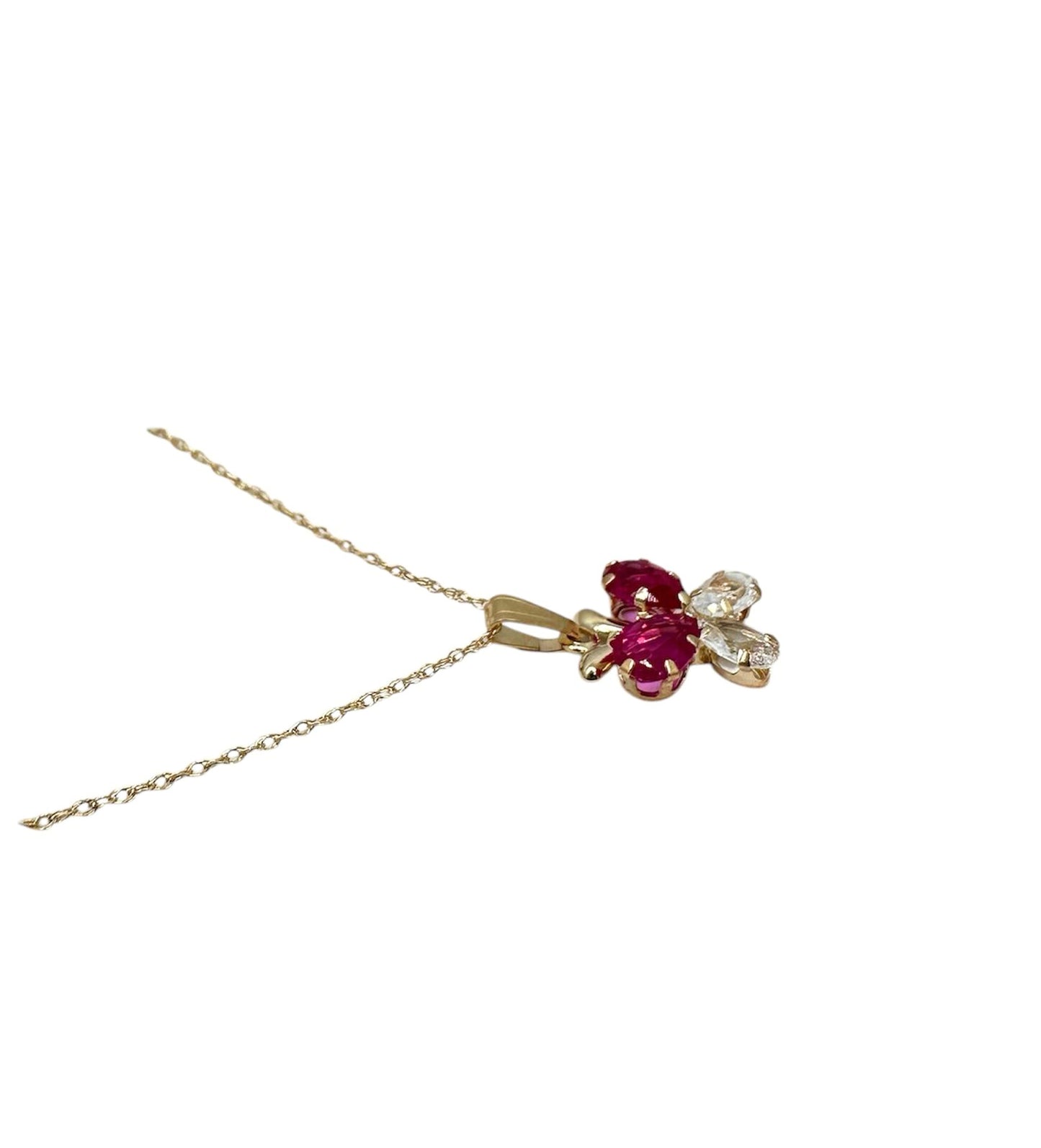 COLLAR DE PIEDRAS DE RUBÍ Y ZAFIRO