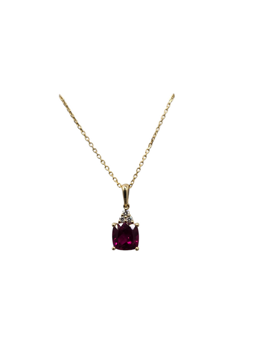 COLLAR DE PIEDRA RUBÍ