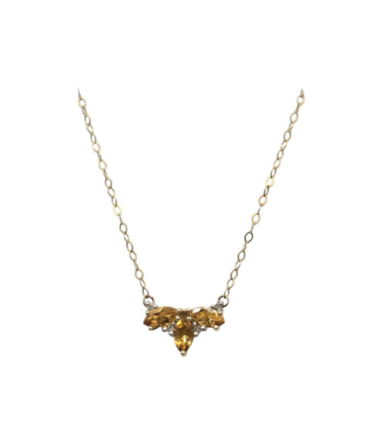 COLLAR DE PIEDRA CITRINA