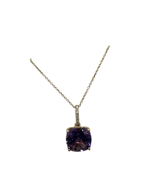 COLLAR DE PIEDRA AMATISTA