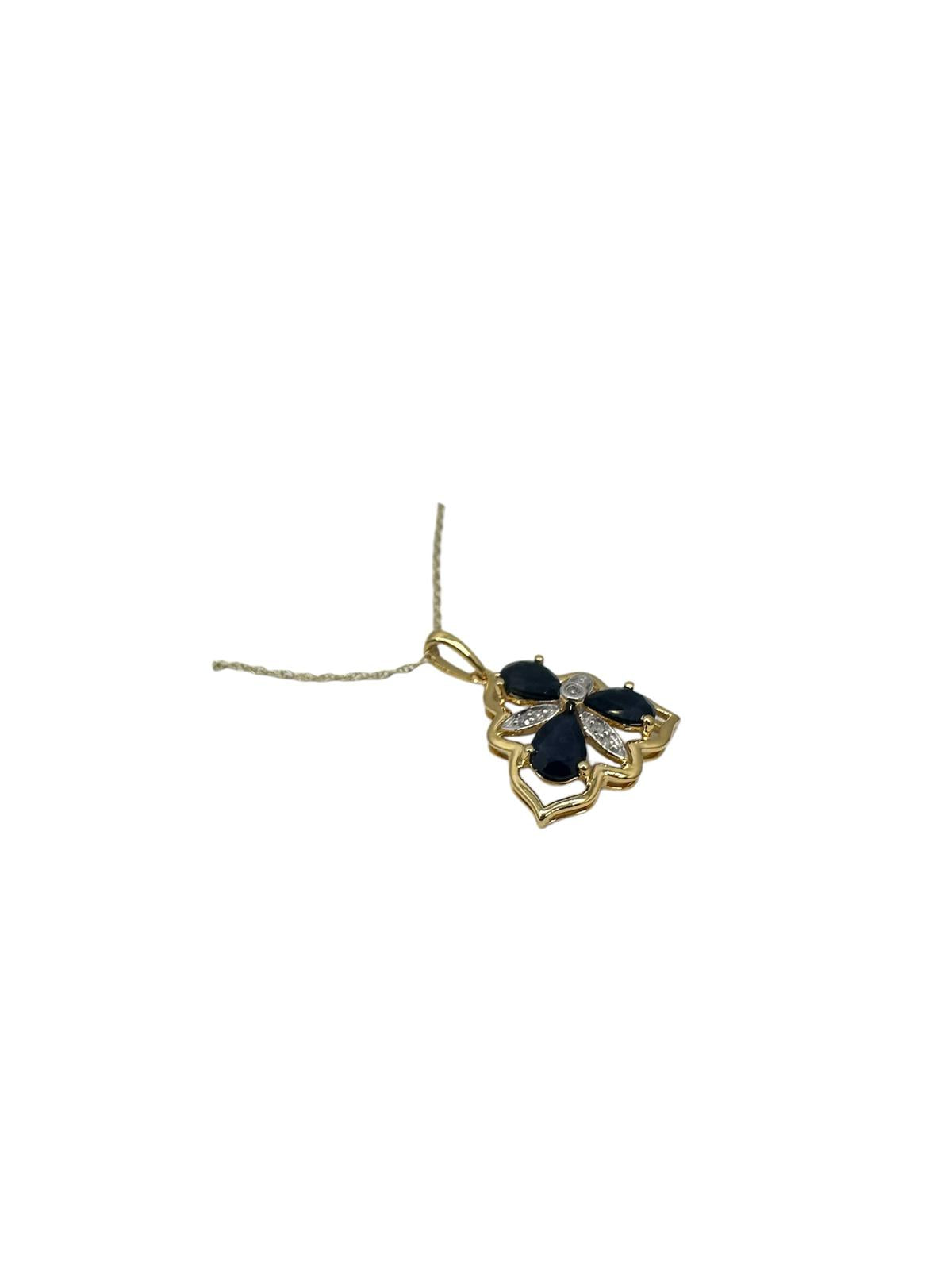 COLLAR DE PIEDRA DE ZAFIRO