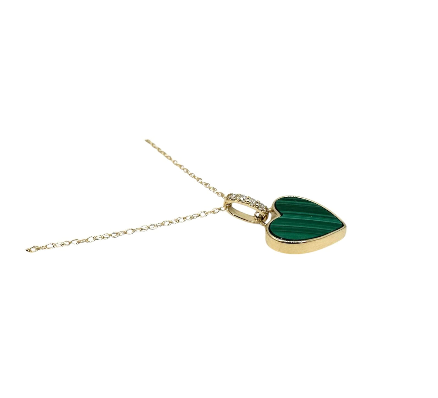 COLLAR DE PIEDRA DE MALAQUITA
